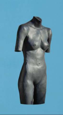 Anna, 2022, Kunststein, Unikat, Lebensgröße